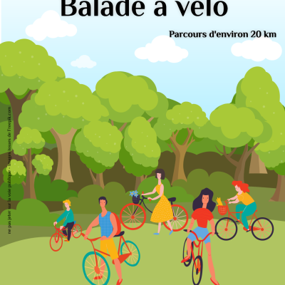 Balade à vélo du dimanche 1er septembre 2024