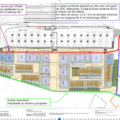 Le Gracq de Braine-le-Comte a émis un avis défavorable sur le projet de transformation du sentier St Roch en voie cyclo-piétonne : mais pourquoi ?